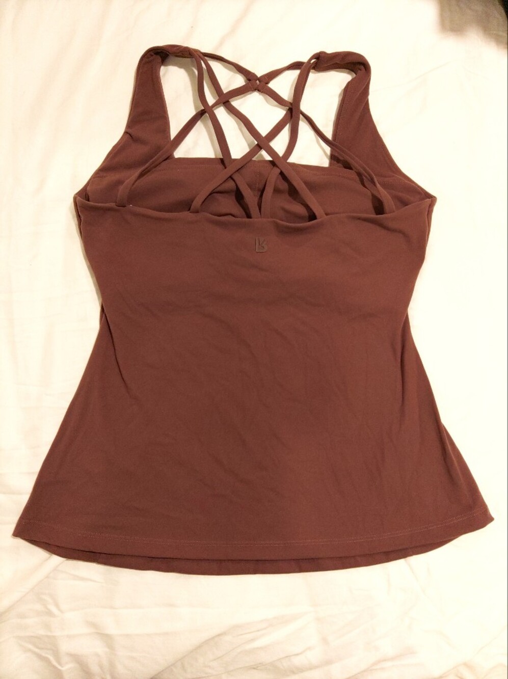 Buffbunny Collection Revolution Tank Top In Warm Brown Color